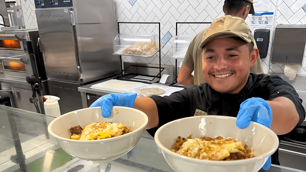 DFAC-airman-employee-serving-food